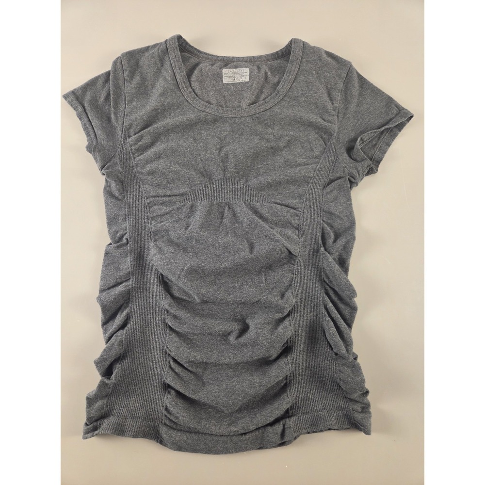 Athleta Fast Track Ruched Tank Dark Grey Size‎ Small
